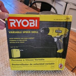 New Ryobi Drill Corded